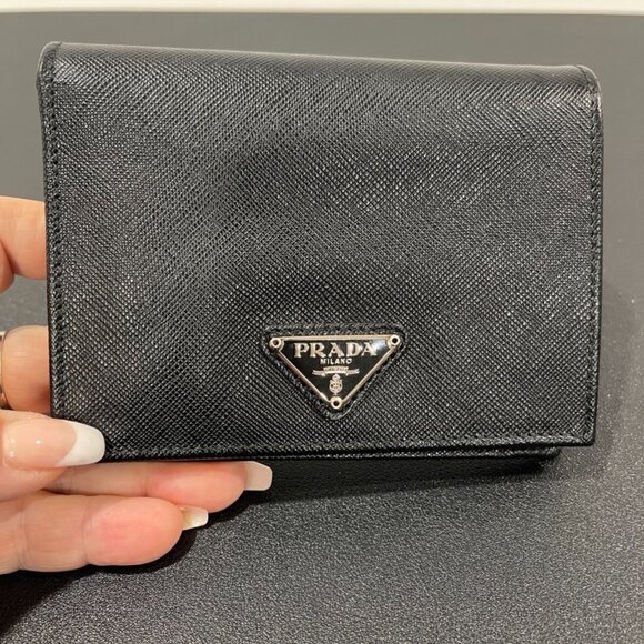 Prada Bifold Wallet Soffiano Leather (JB1218 - Picture 2 of 8